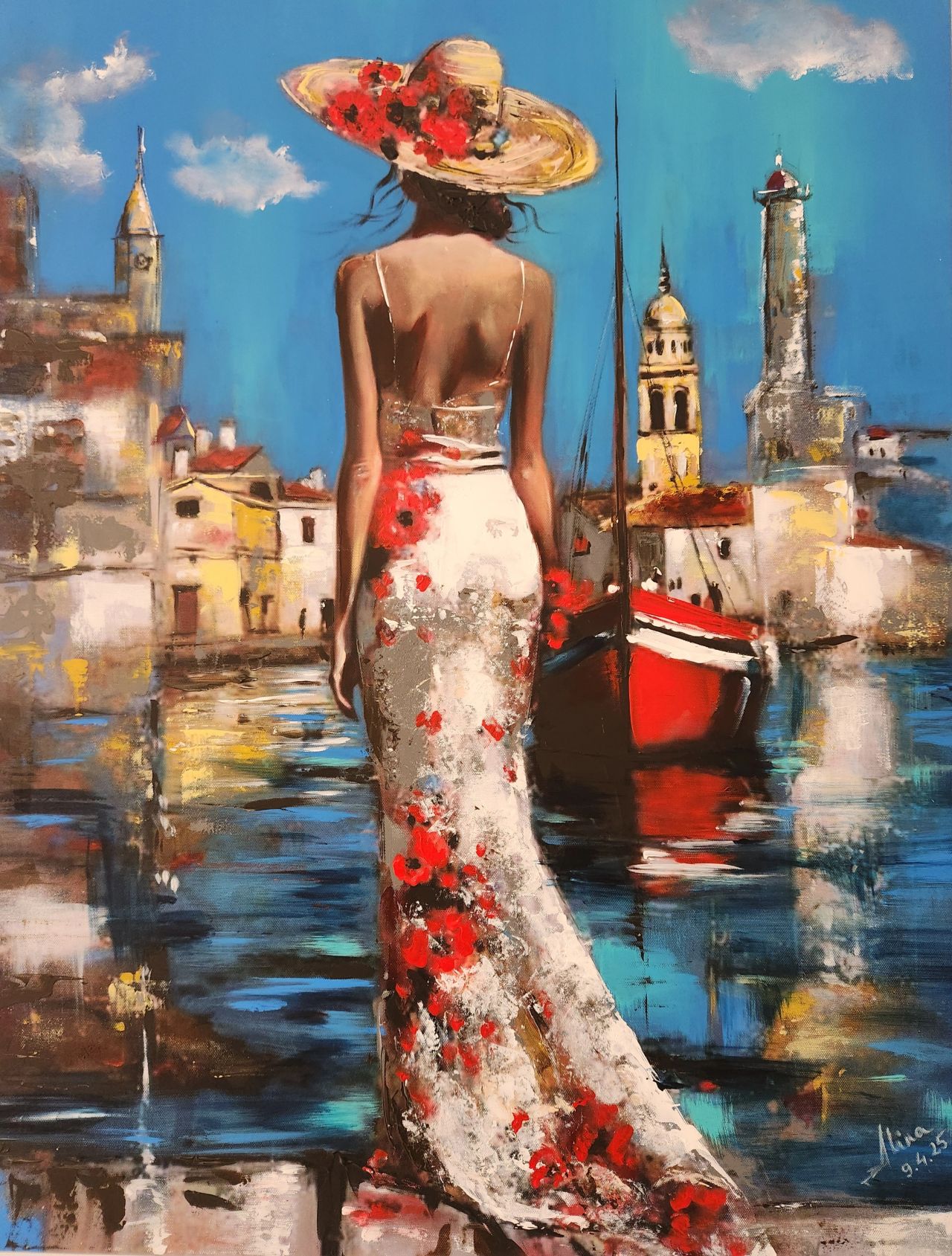 ArteDiAlina.com painting: Time of Poppies